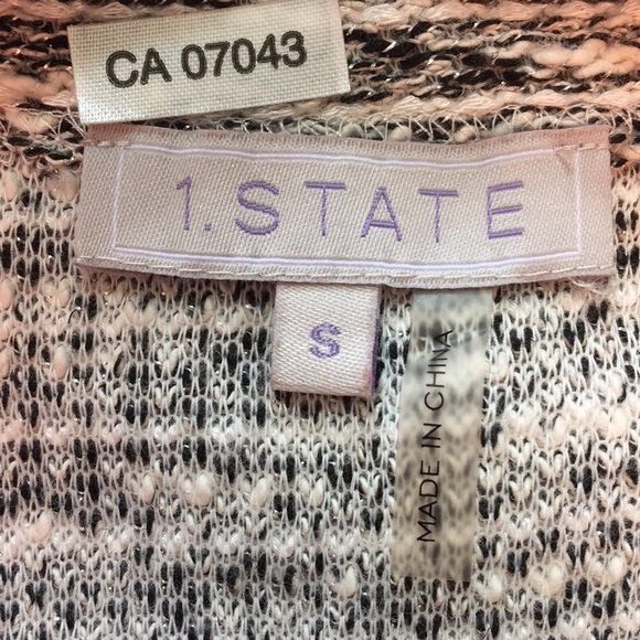 1.STATE Tweed Sleeveless Dress Top, Size Small - Picture 4 of 5